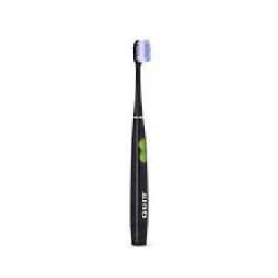 Cepillo Dental Gum Suave Pilas Sonic Negro