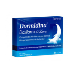 Dormidina 25 mg 14 comprimidos recubiertos